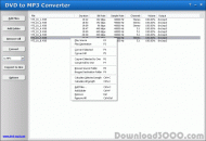 HooTech DVD to MP3 Converter screenshot